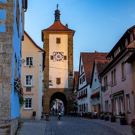 Hotel Am Siebersturm Rothenburg ob der Tauber Exterior foto