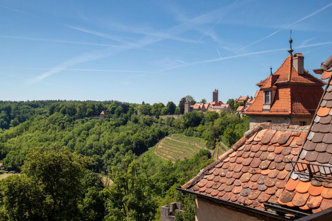 Hotel Am Siebersturm Rothenburg ob der Tauber Exterior foto