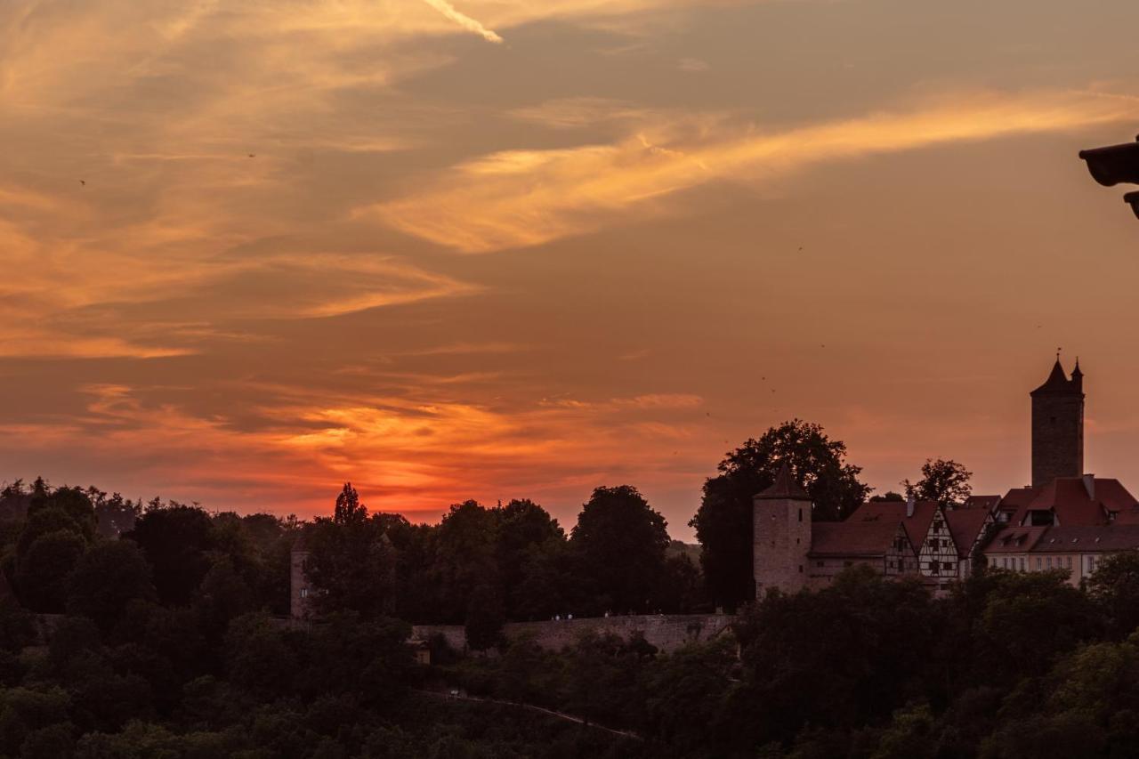 Hotel Am Siebersturm Rothenburg ob der Tauber Exterior foto