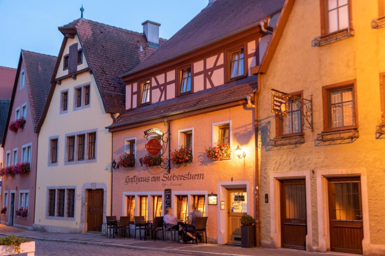 Hotel Am Siebersturm Rothenburg ob der Tauber Exterior foto
