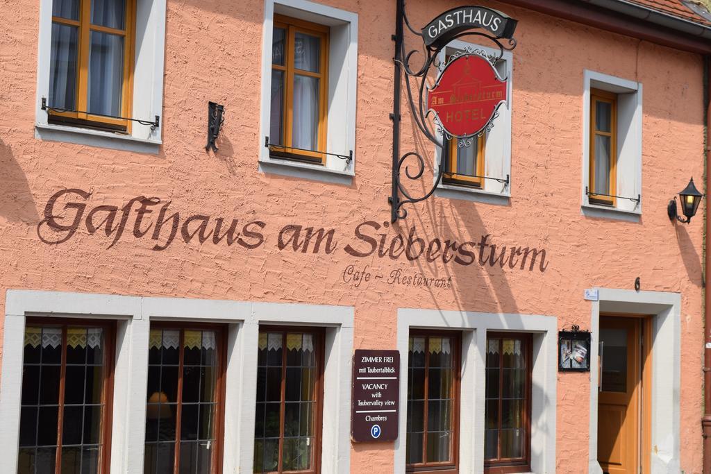 Hotel Am Siebersturm Rothenburg ob der Tauber Exterior foto