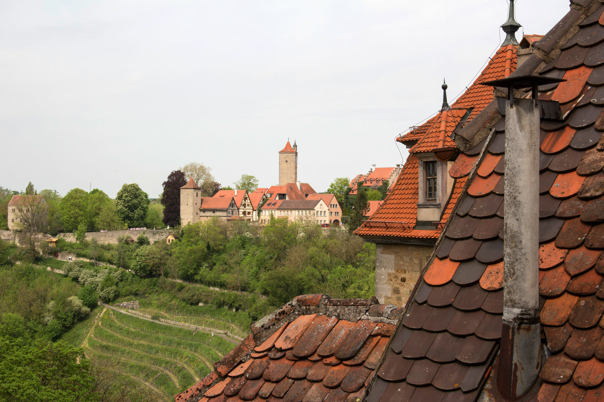 Hotel Am Siebersturm Rothenburg ob der Tauber Exterior foto